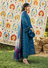Sadaf Fawad Lawn '25 | Liana-6A | 3PC Embroidered Lawn Suit